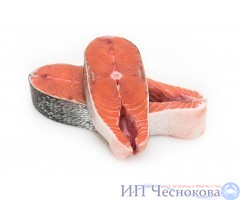 Сёмга стейк штучной зам.