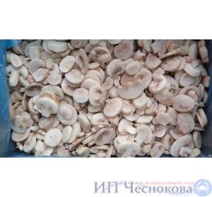Грибы шампиньоны резаные
