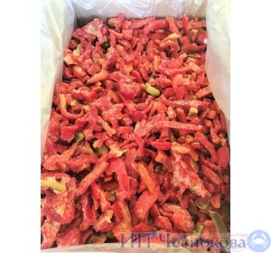 Перец красный резаный 