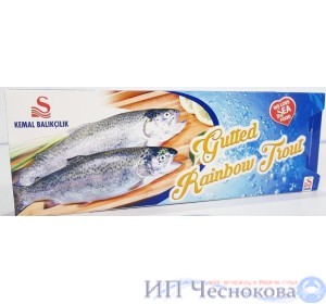 Форель радужная фас. по 340 гр